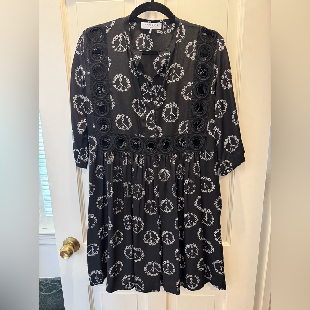 Sandro Silk Dress